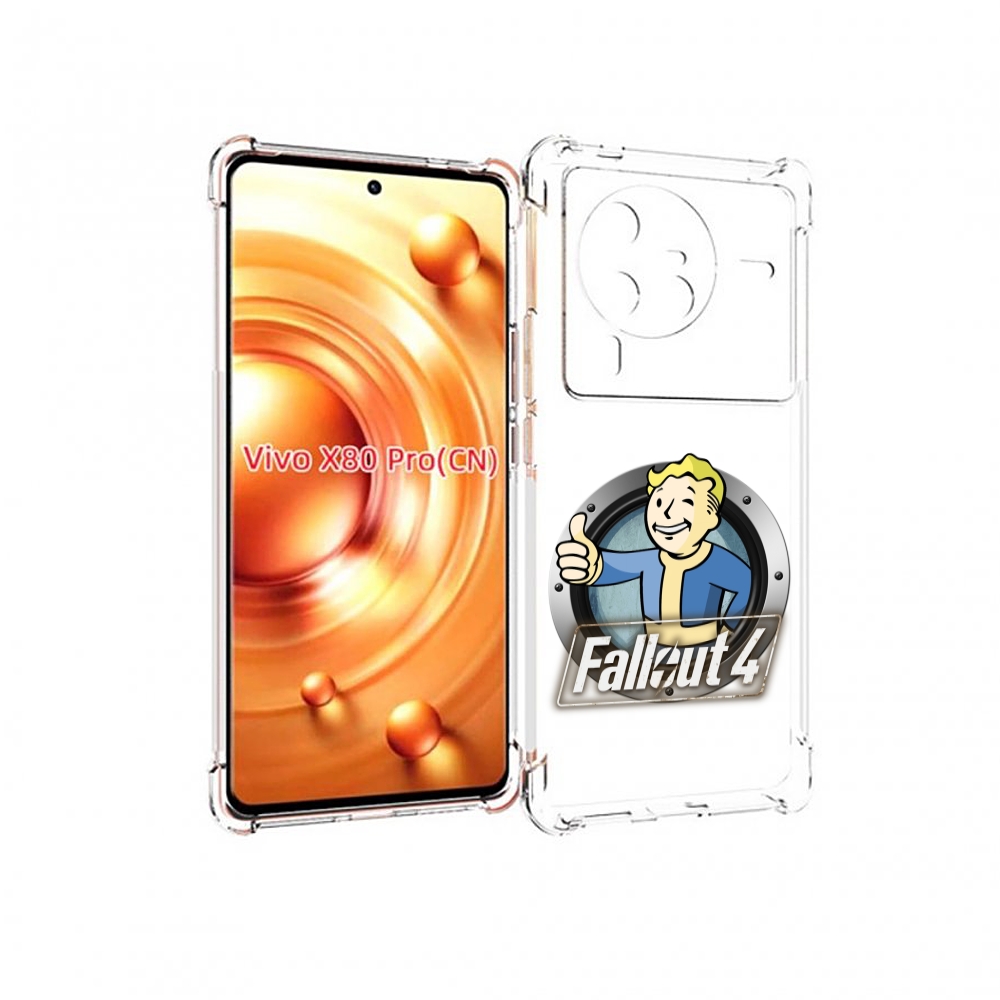 

Чехол MyPads Fallout-4 для Vivo X80 Pro, Прозрачный, Tocco