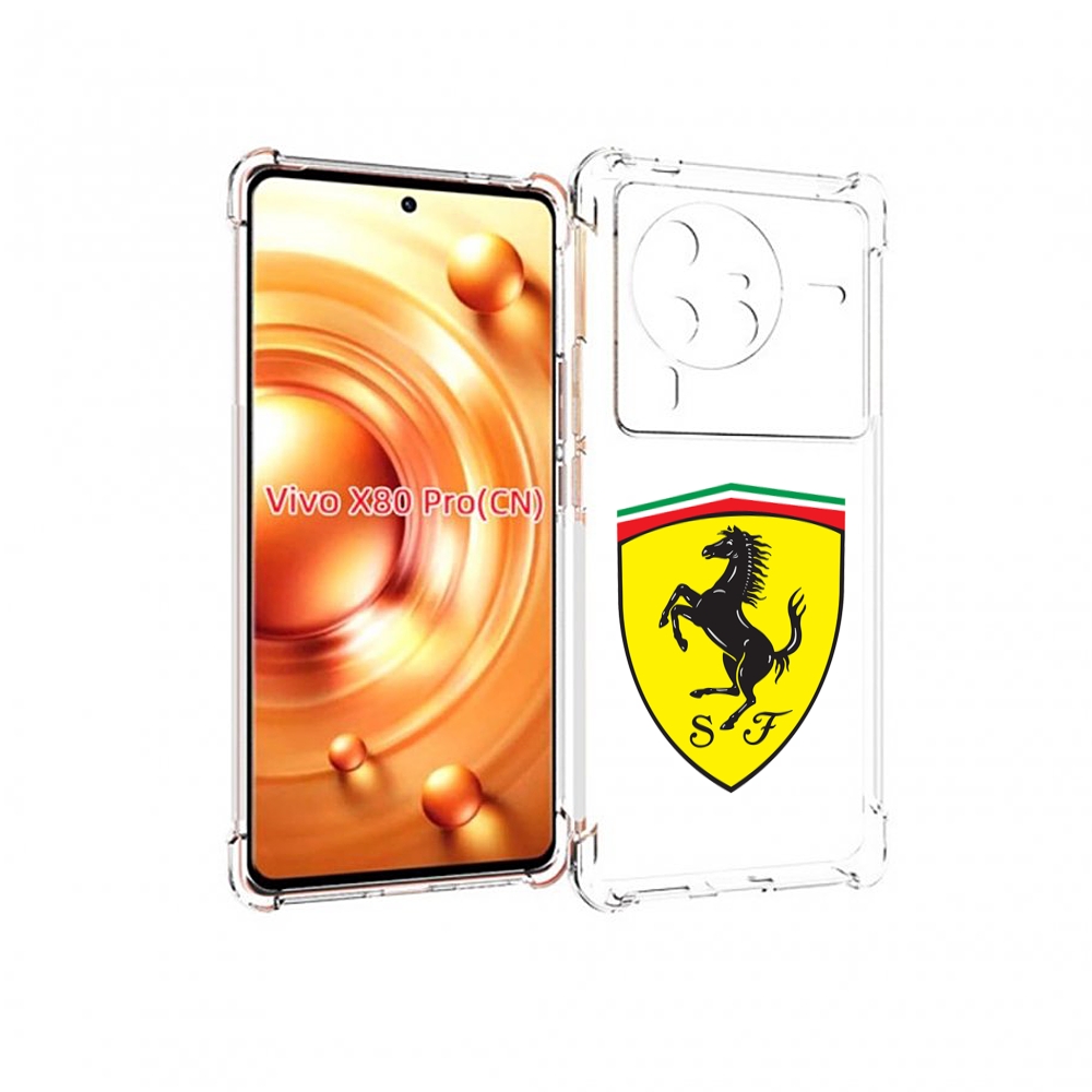 

Чехол MyPads Ferrari-3 мужской для Vivo X80 Pro, Прозрачный, Tocco