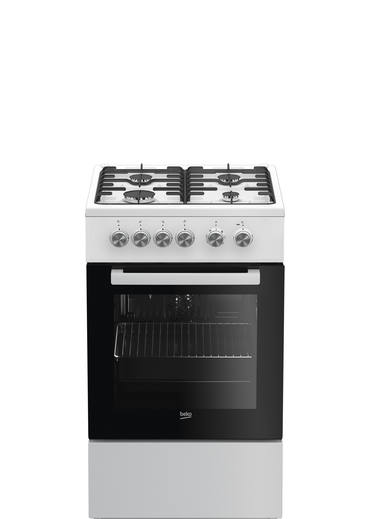 

Комбинированная плита Beko FSE52020DWD белый; черный, FSE52020DWD