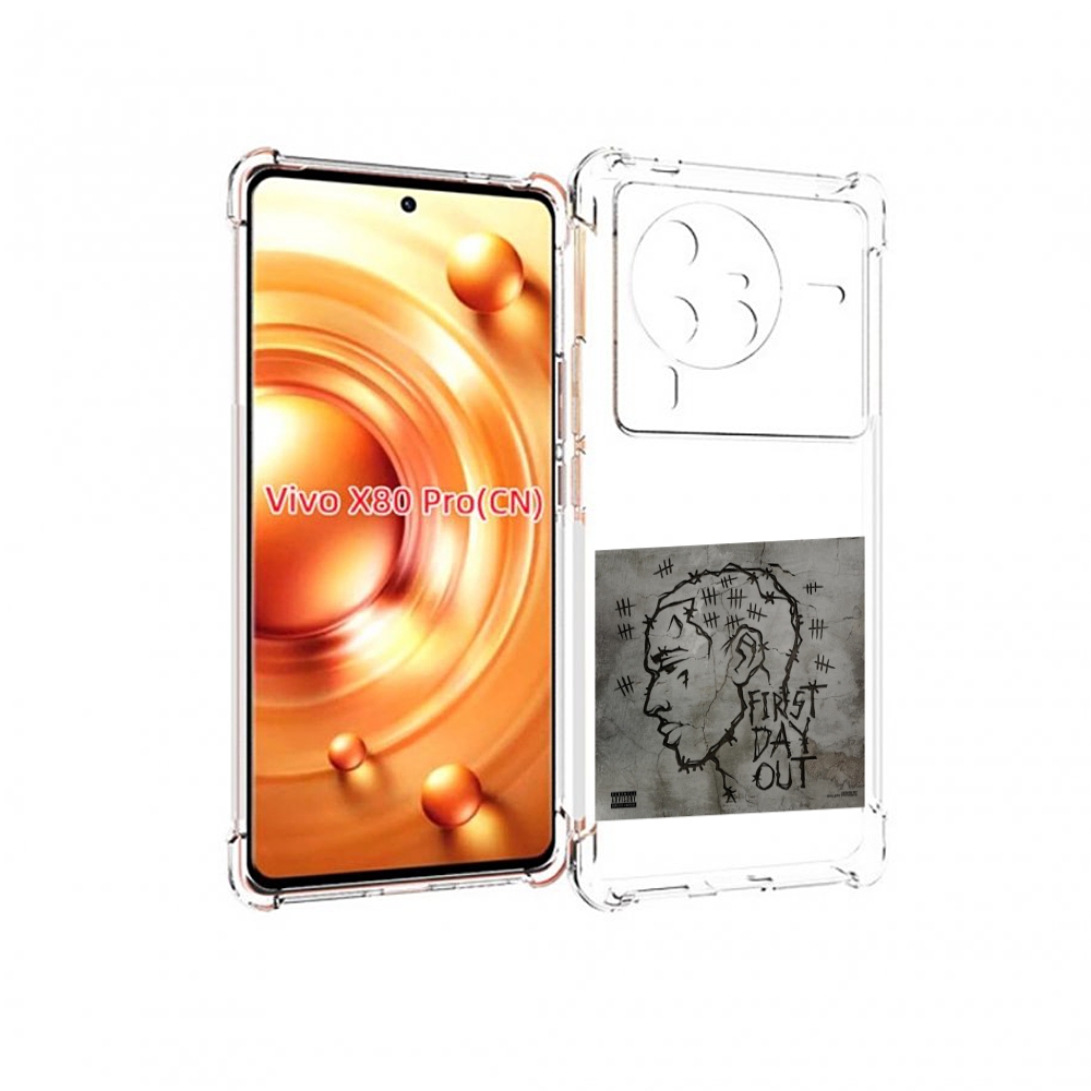 

Чехол MyPads First Day Out для Vivo X80 Pro, Прозрачный, Tocco