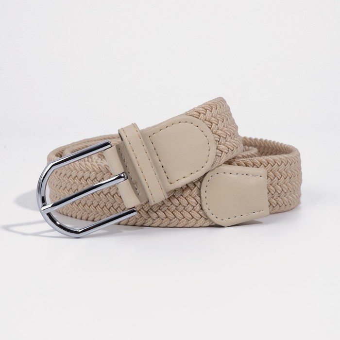 

Ремень мужской NoBrand 9176627 бежевый, 120 см, 9176627