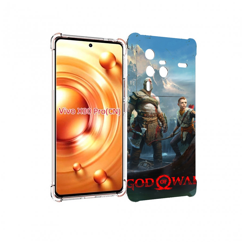 

Чехол MyPads God Of War Кратос Атрей для Vivo X80 PRO, Прозрачный, Tocco