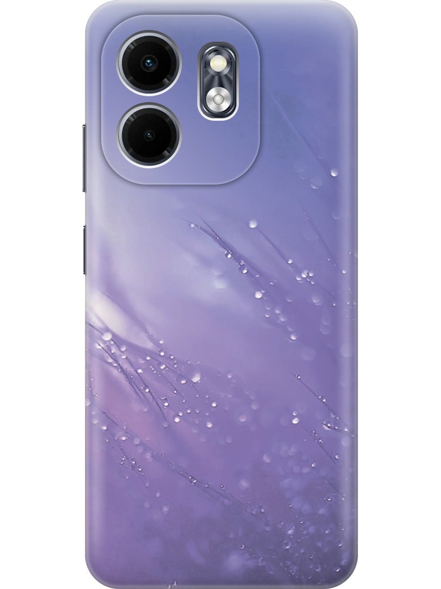 

Силиконовый чехол на Infinix Hot 50i / Smart 9 с принтом "Капли на синей траве", Прозрачный;белый;синий, 786719322