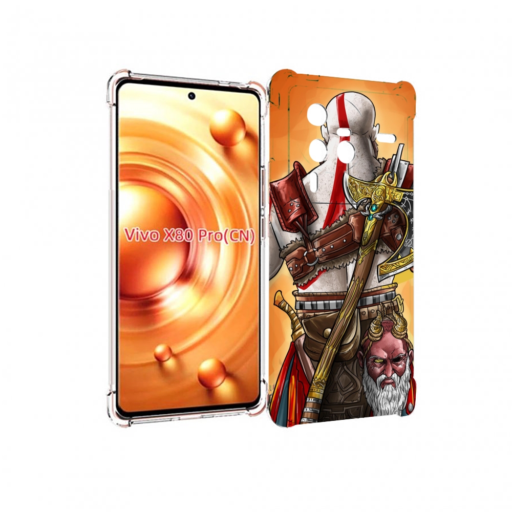 

Чехол MyPads God of War для Vivo X80 PRO, Прозрачный, Tocco
