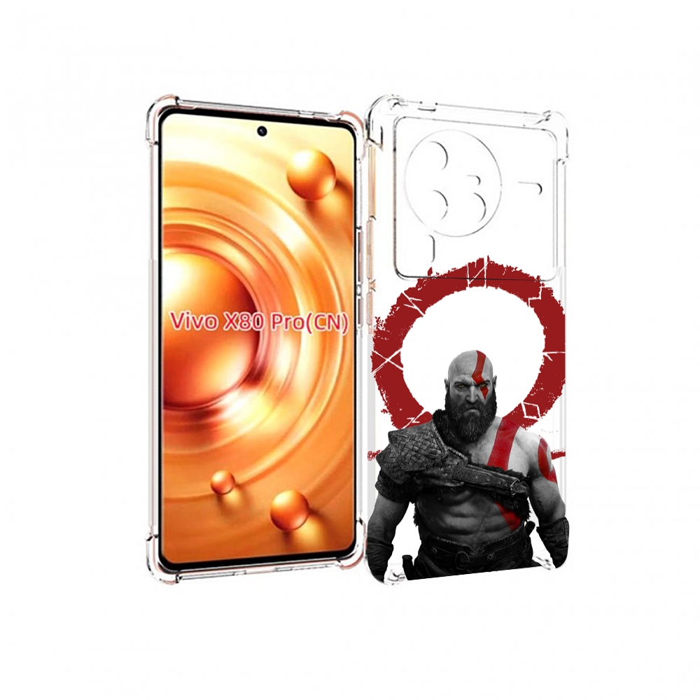 

Чехол MyPads God-of-War для Vivo X80 Pro, Прозрачный, Tocco