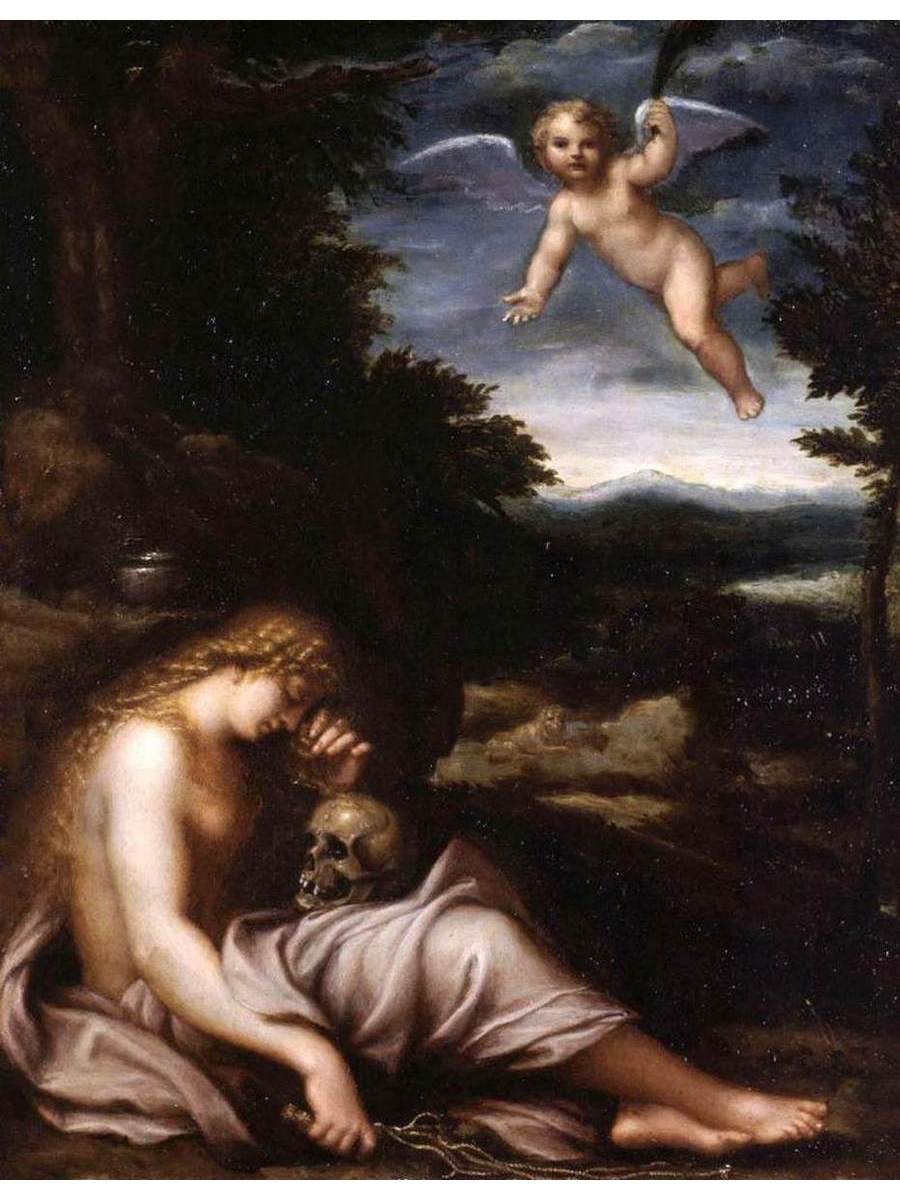 

Постер DRABS A2 Агостино Карраччи The Penitent Magdalen