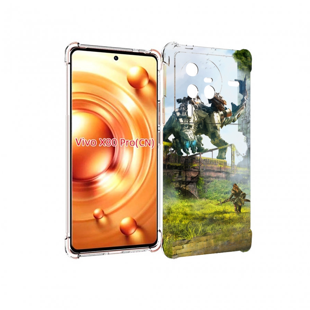 

Чехол MyPads Horizon Zero Dawn для Vivo X80 Pro, Прозрачный, Tocco