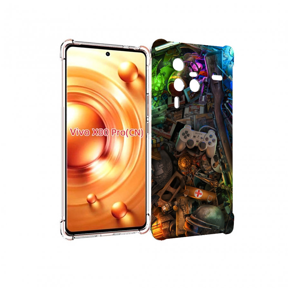 

Чехол MyPads JlaMBcPa6eM для Vivo X80 Pro, Прозрачный, Tocco