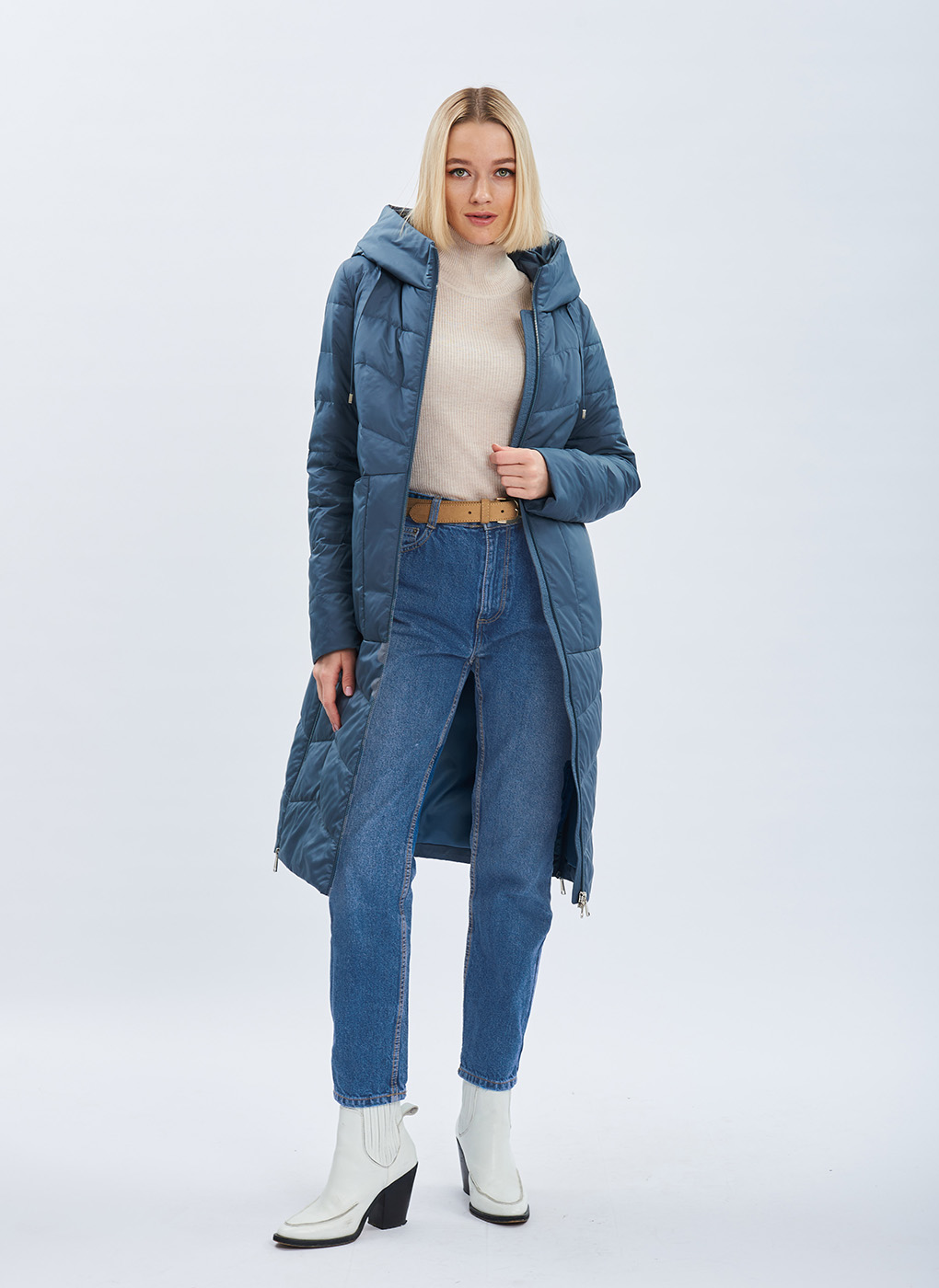 

Куртка женская Britt 60276 голубая 46 RU, 60276