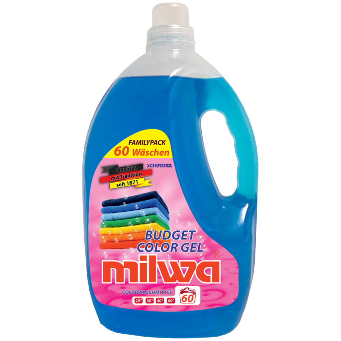 Гель для стирки цветного белья Milwa Budget Color Gel 3 л.