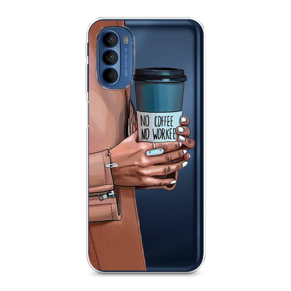 

Чехол Awog на Motorola Moto G31/G41 "No coffee", Разноцветный, 242550-7