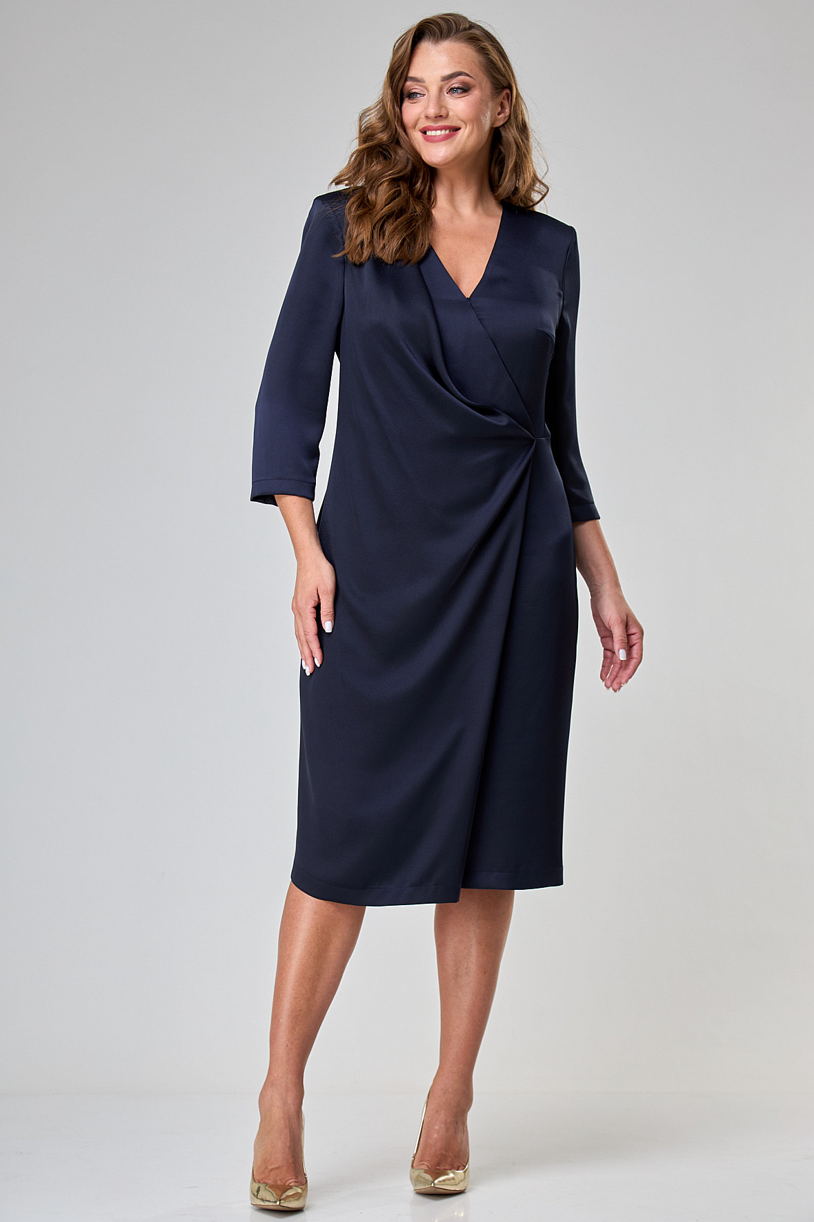 

Платье женское AlmondShop АНАСТАСИЯ Мак 1070.С1 синее 60 RU, Синий, АНАСТАСИЯ Мак 1070.С1