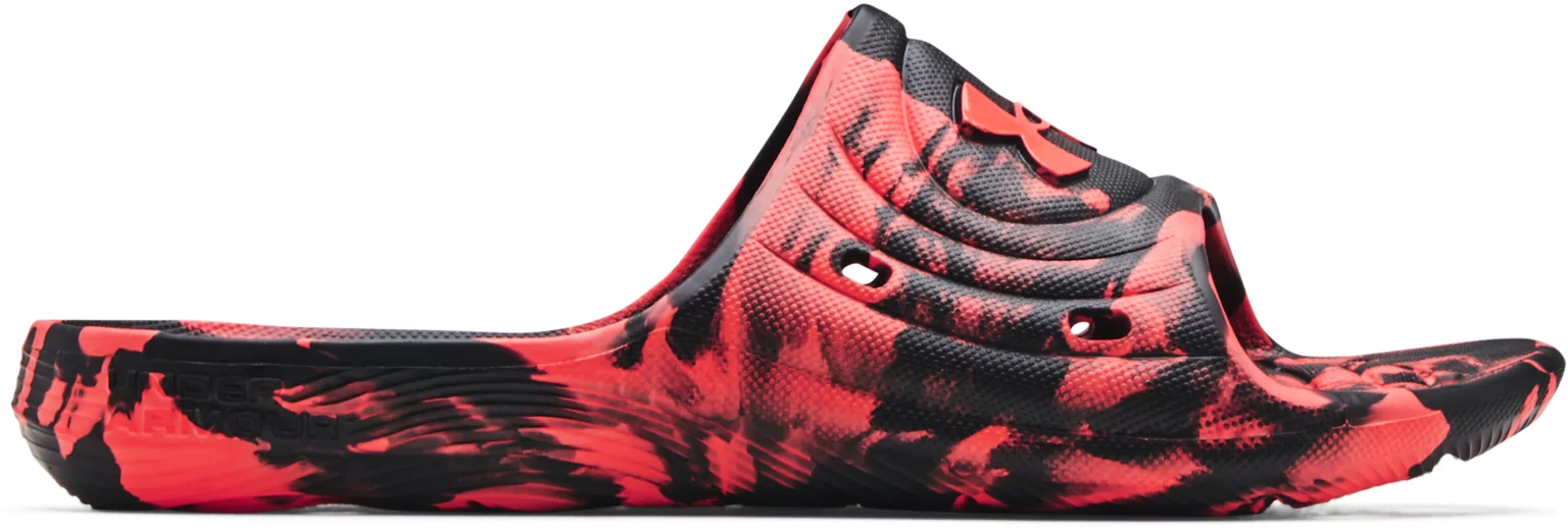 

Вьетнамки мужские Under Armour M Locker Camo черные 8 US, Черный, M Locker Camo