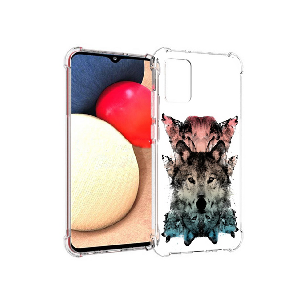 

Чехол MyPads Tocco для Samsung Galaxy A02s стая (PT156738.479.624), Прозрачный, Tocco