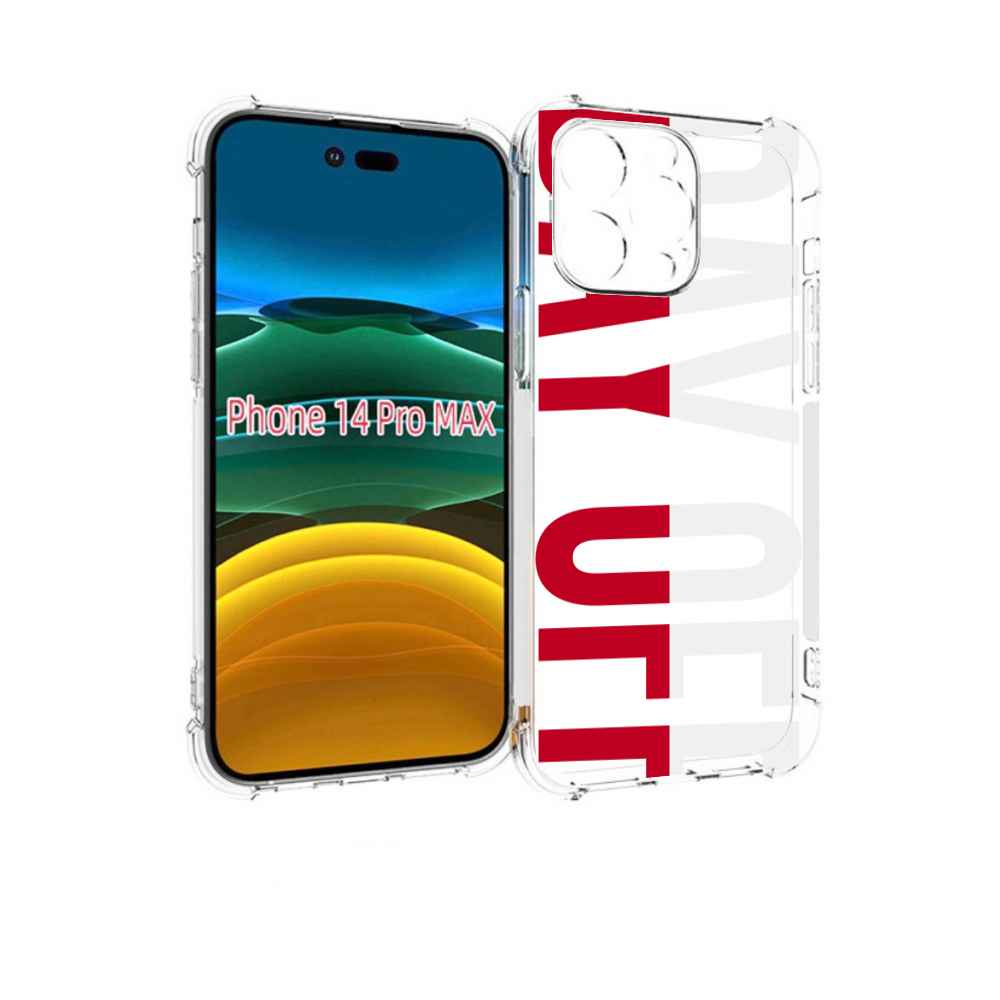 

Чехол MyPads день-окончен для iPhone 14 Pro Max, Прозрачный, Tocco