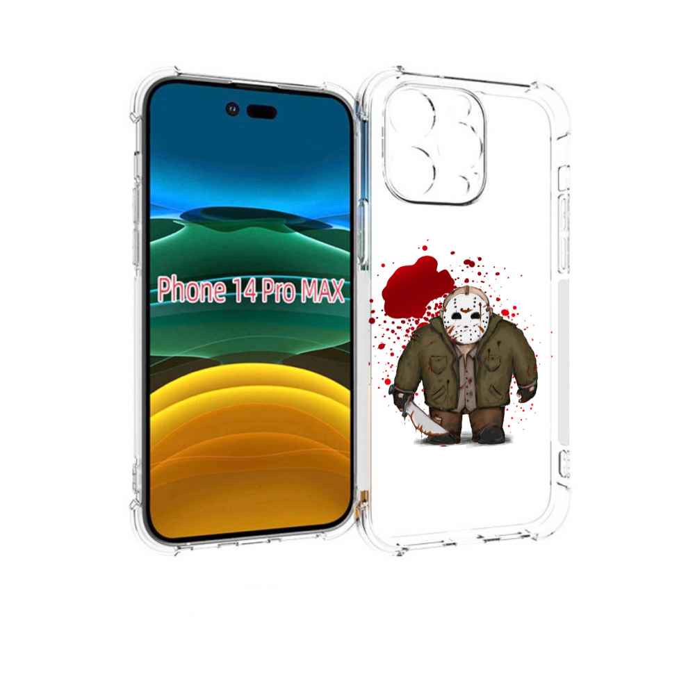 

Чехол MyPads джейсон для iPhone 14 Pro Max, Прозрачный, Tocco