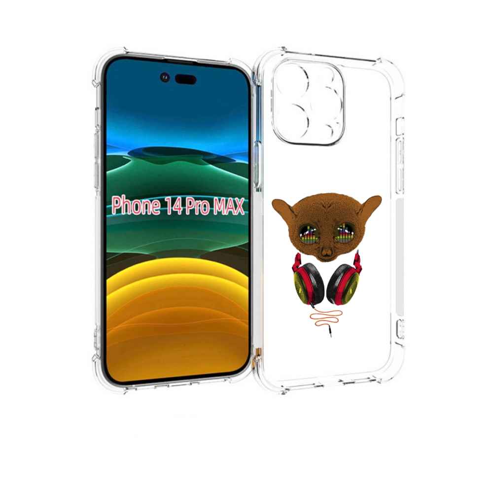 

Чехол MyPads диджей для iPhone 14 Pro Max, Прозрачный, Tocco