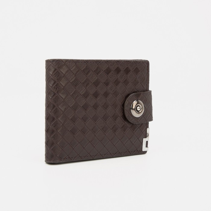 

Портмоне мужское Sima-land 7371598 коричневое, 7371598