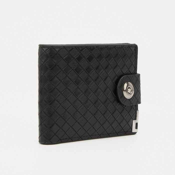 

Портмоне мужское Sima-land 7371600 чёрное, 7371600