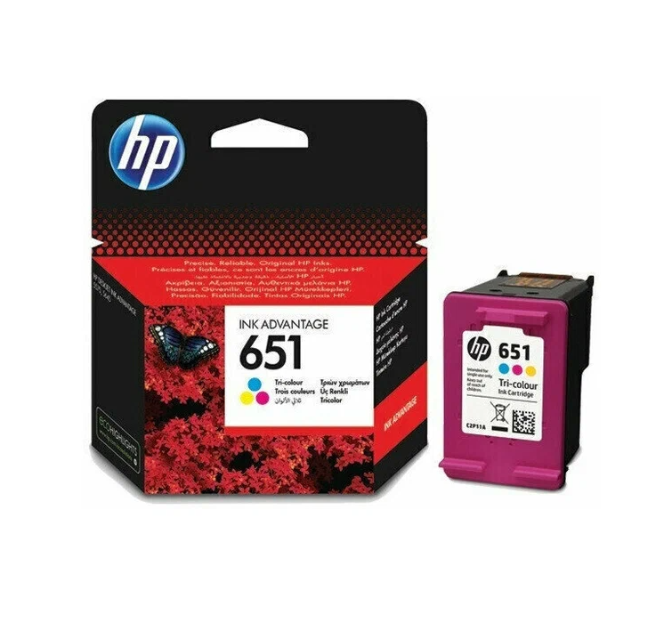 

Картридж струйный HP С2P11AE Ink Advantage 5575/5645/OfficeJet 202 №651 цветной оригинальн, Многоцветный