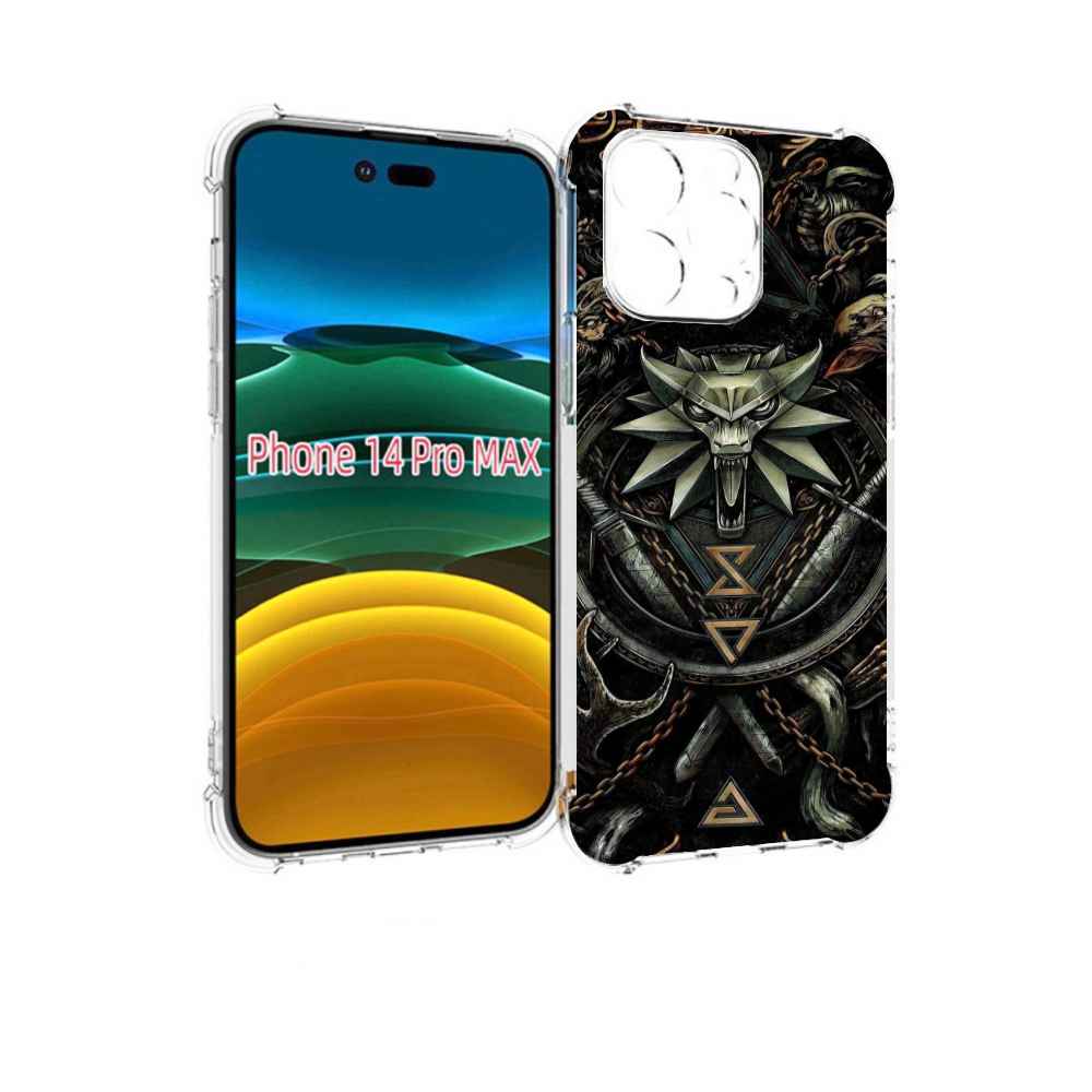 

Чехол MyPads загружено для iPhone 14 Pro Max, Прозрачный, Tocco