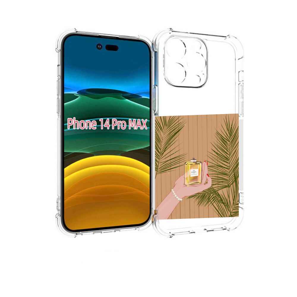 

Чехол MyPads запах-шанель-номер-5 для iPhone 14 Pro Max, Прозрачный, Tocco