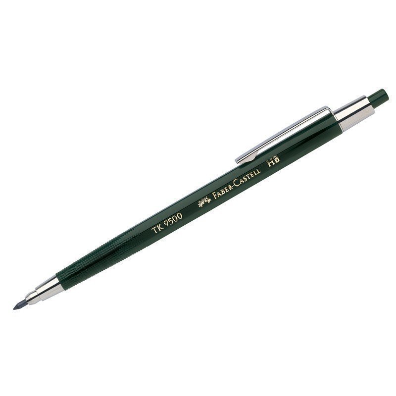 

Карандаш цанговый Faber-Castell "TK 9500", 2,0мм, HB, Серый