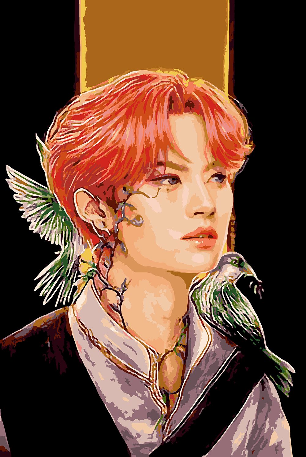 

Картина по номерам Красиво Красим Stray Kids Ли Ноу Минхо Арт, 50 х 80 см, Stray Kids Ли Ноу Минхо Арт
