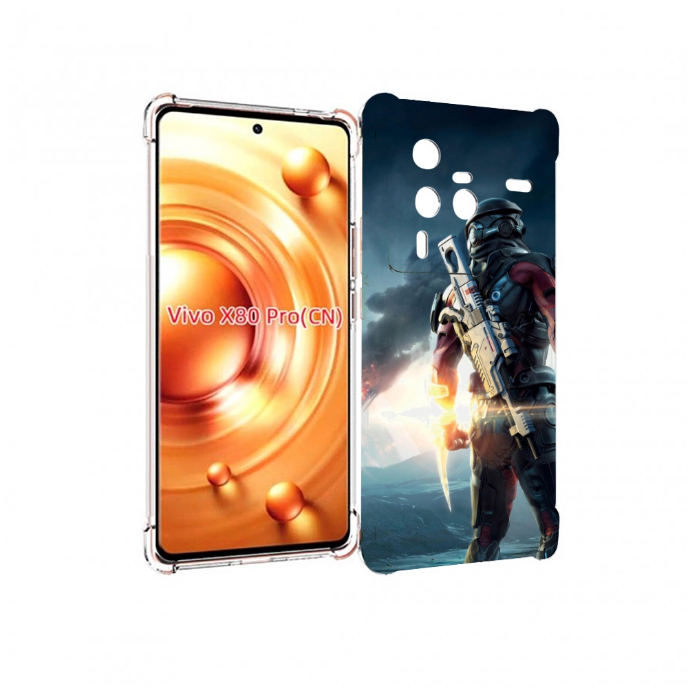 

Чехол MyPads Mass Effect Andromeda Ryder для Vivo X80 Pro, Прозрачный, Tocco