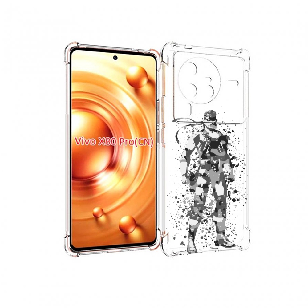 

Чехол MyPads Metal Gear Solid Snakes для Vivo X80 PRO, Прозрачный, Tocco