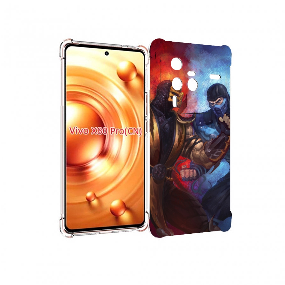 

Чехол MyPads Mortal Kombat art для Vivo X80 PRO, Прозрачный, Tocco