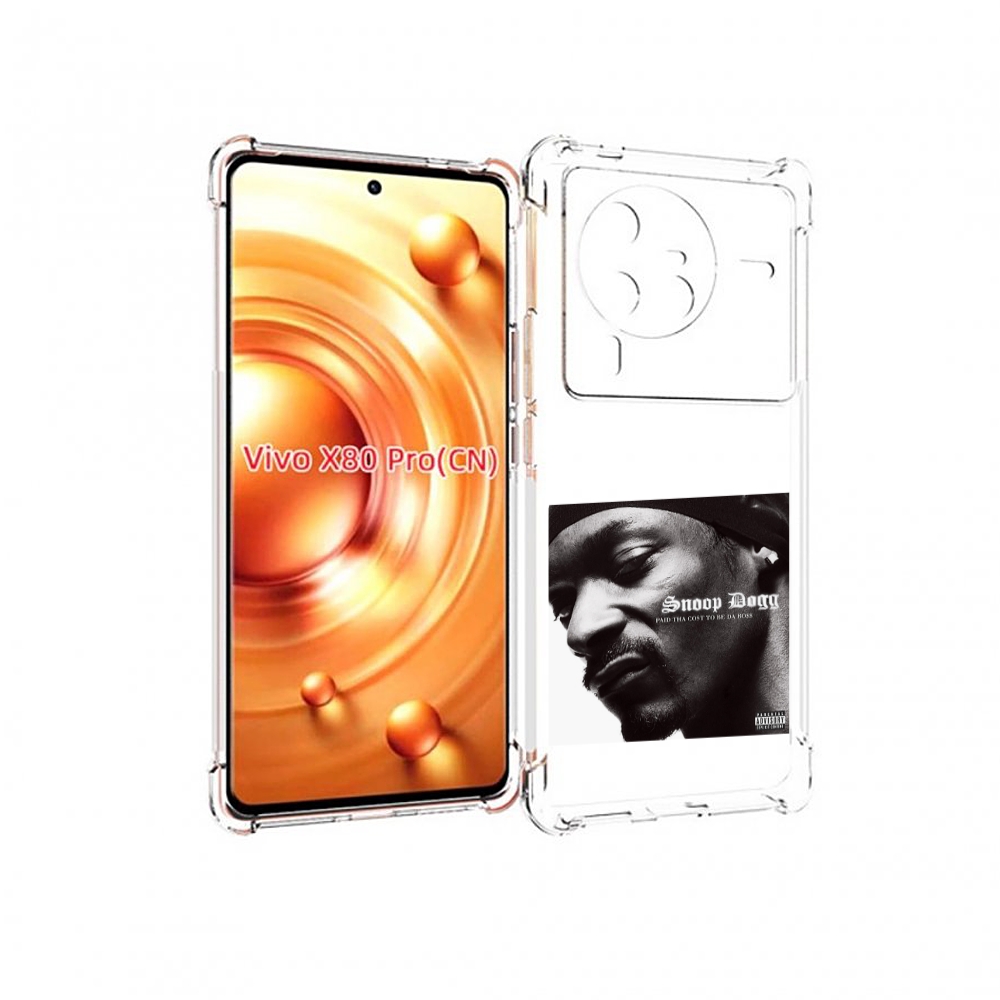 

Чехол Mypads Paid Tha Cost To Be Da Boss Для Vivo X80 Pro, Прозрачный, Tocco