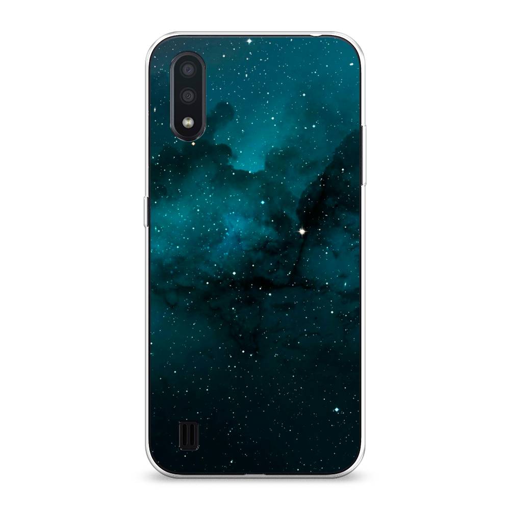 

Чехол для Samsung Galaxy A01 "Синий космос", 29550-2