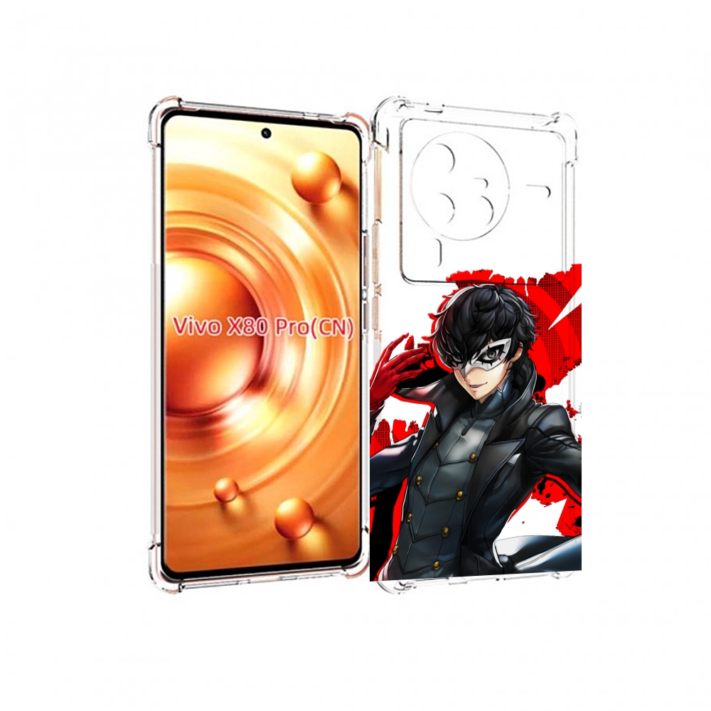 

Чехол MyPads Persona 5 для Vivo X80 Pro, Прозрачный, Tocco
