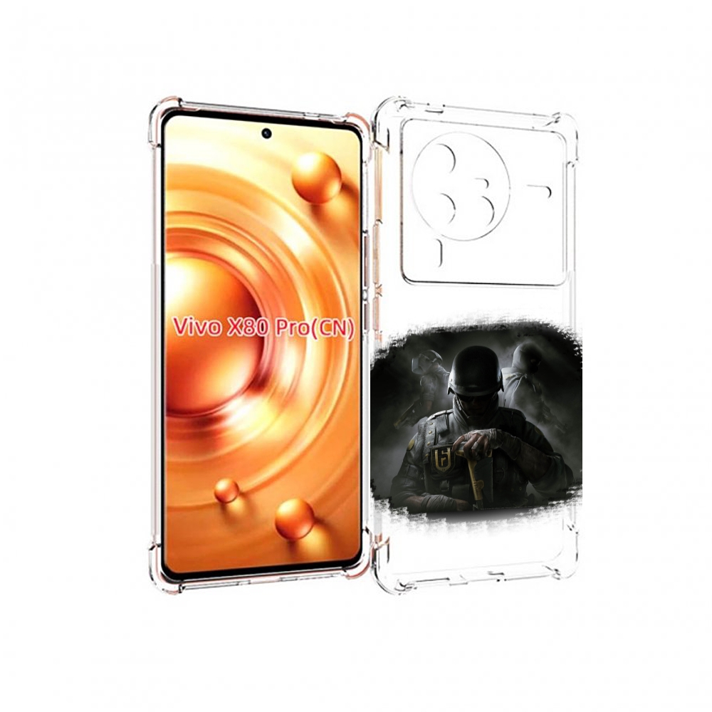 

Чехол MyPads Rainbow Six Siege для Vivo X80 PRO, Прозрачный, Tocco