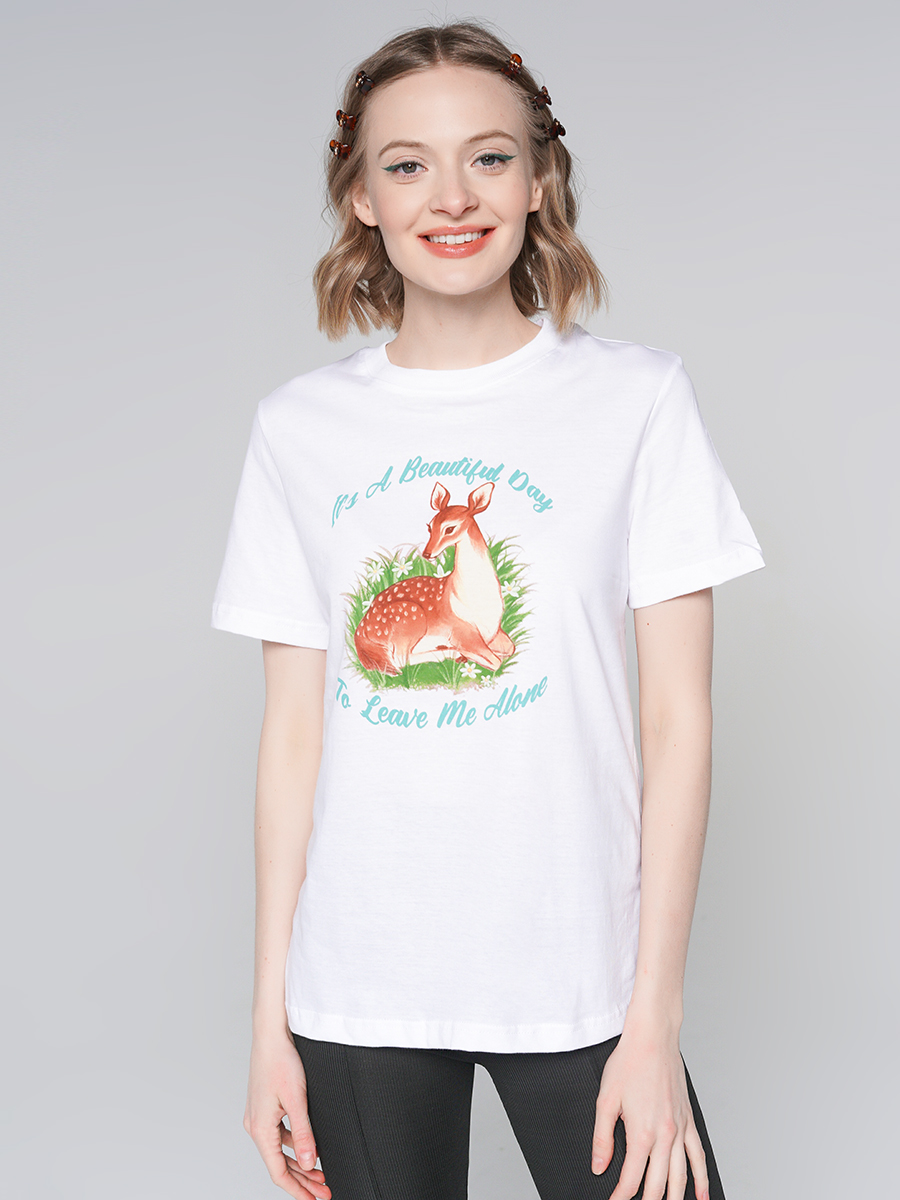 

Футболка женская ТВОЕ 90082 белая XL, 90082