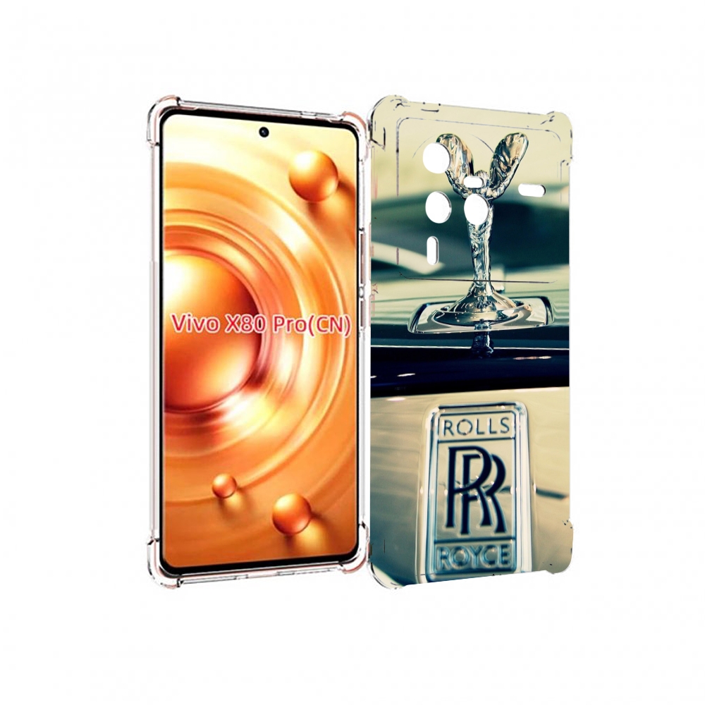 

Чехол MyPads Rolls Royce 1 для Vivo X80 Pro, Прозрачный, Tocco