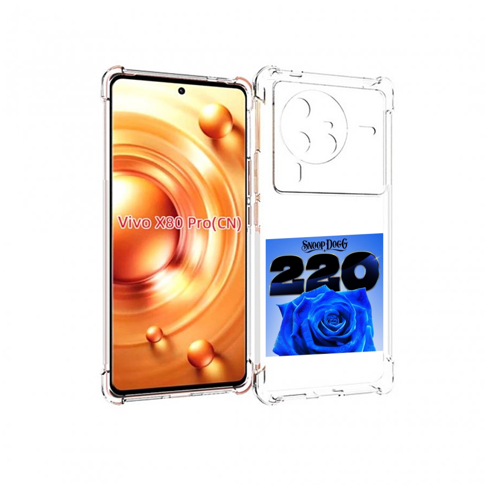 

Чехол MyPads Snoop Dogg 220 для Vivo X80 PRO, Прозрачный, Tocco