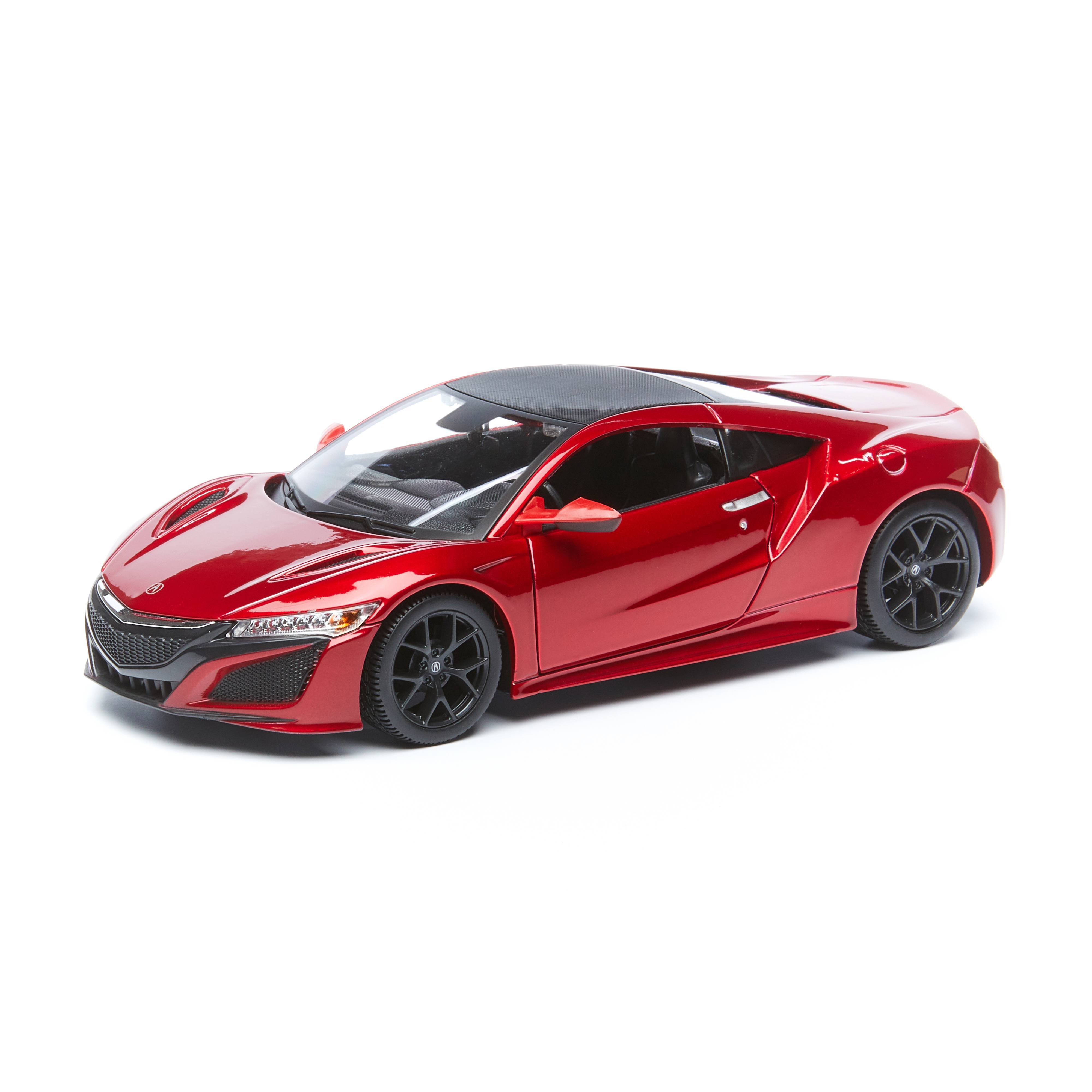 фото Сборная машинка maisto acura nsx spal, красная 1:24