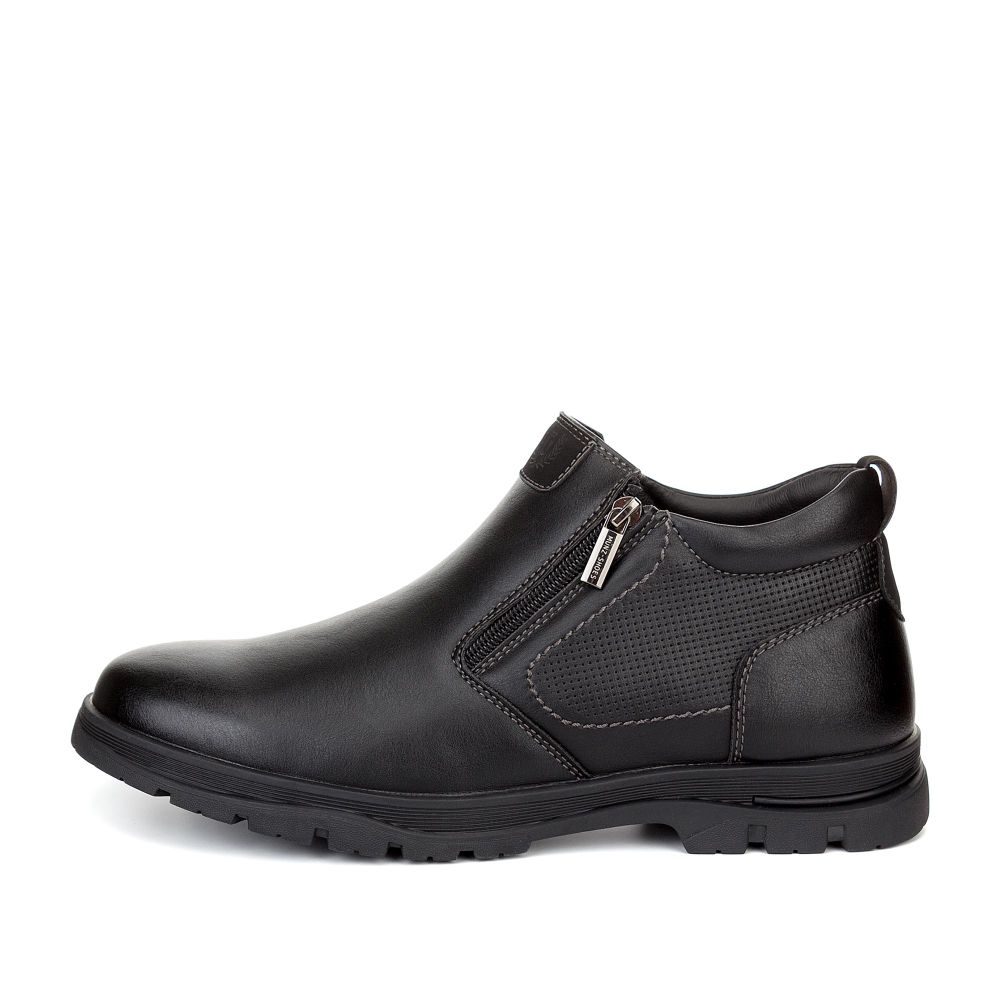 фото Ботинки мужские munz shoes 187-12mv-024sw черные 40 ru
