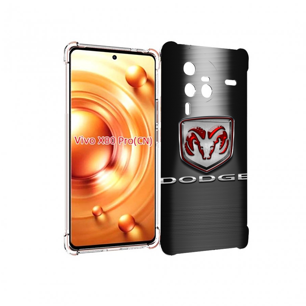 

Чехол MyPads Dodge 1 мужской для Vivo X80 Pro, Прозрачный, Tocco