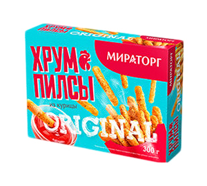 

Хрумпилсы куриные Мираторг оригинал замороженное 250 г