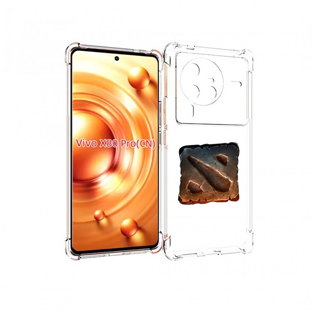 

Чехол MyPads dota 2 логотип 2 для Vivo X80 PRO, Прозрачный, Tocco