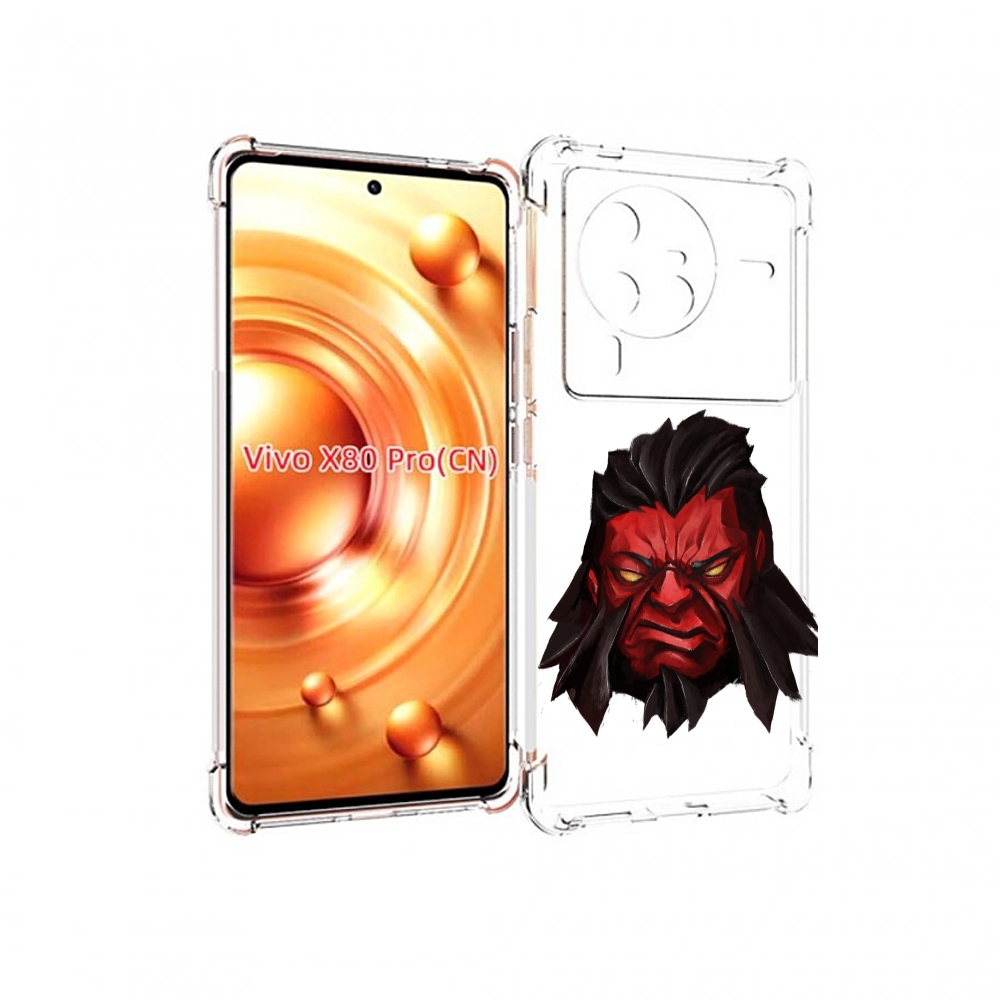 

Чехол MyPads dota-2-axe для Vivo X80 Pro, Прозрачный, Tocco