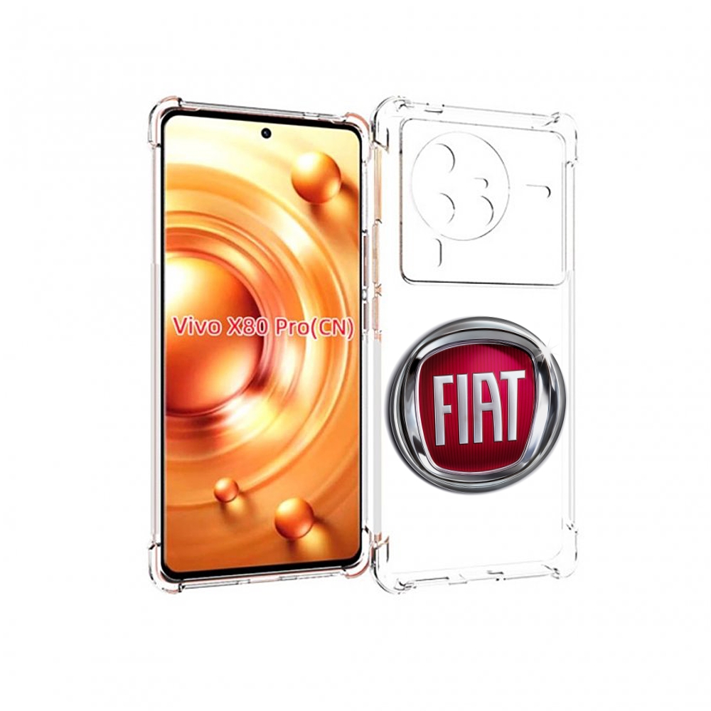 

Чехол MyPads fiat-фиат мужской для Vivo X80 PRO, Прозрачный, Tocco