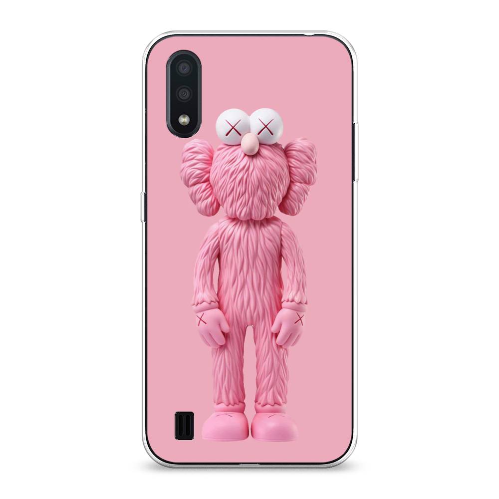 

Чехол на Samsung Galaxy A01 "KAWS pink doll", 29550-4