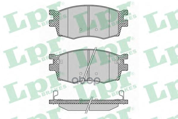

Комплект тормозных колодок Lpr 05P1345