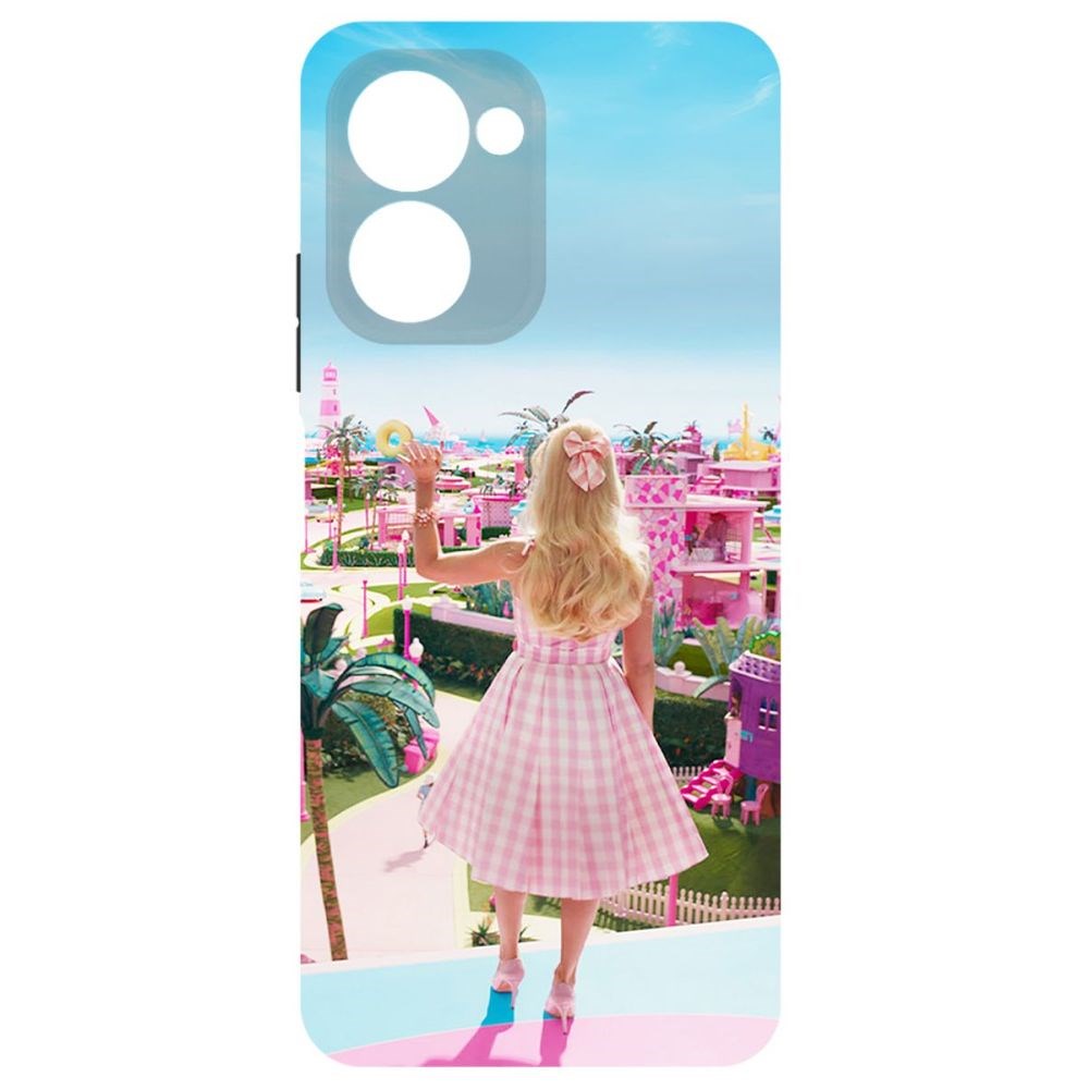 

Чехол-накладка Krutoff Soft Case Барбиленд для Realme C33 2023 черный