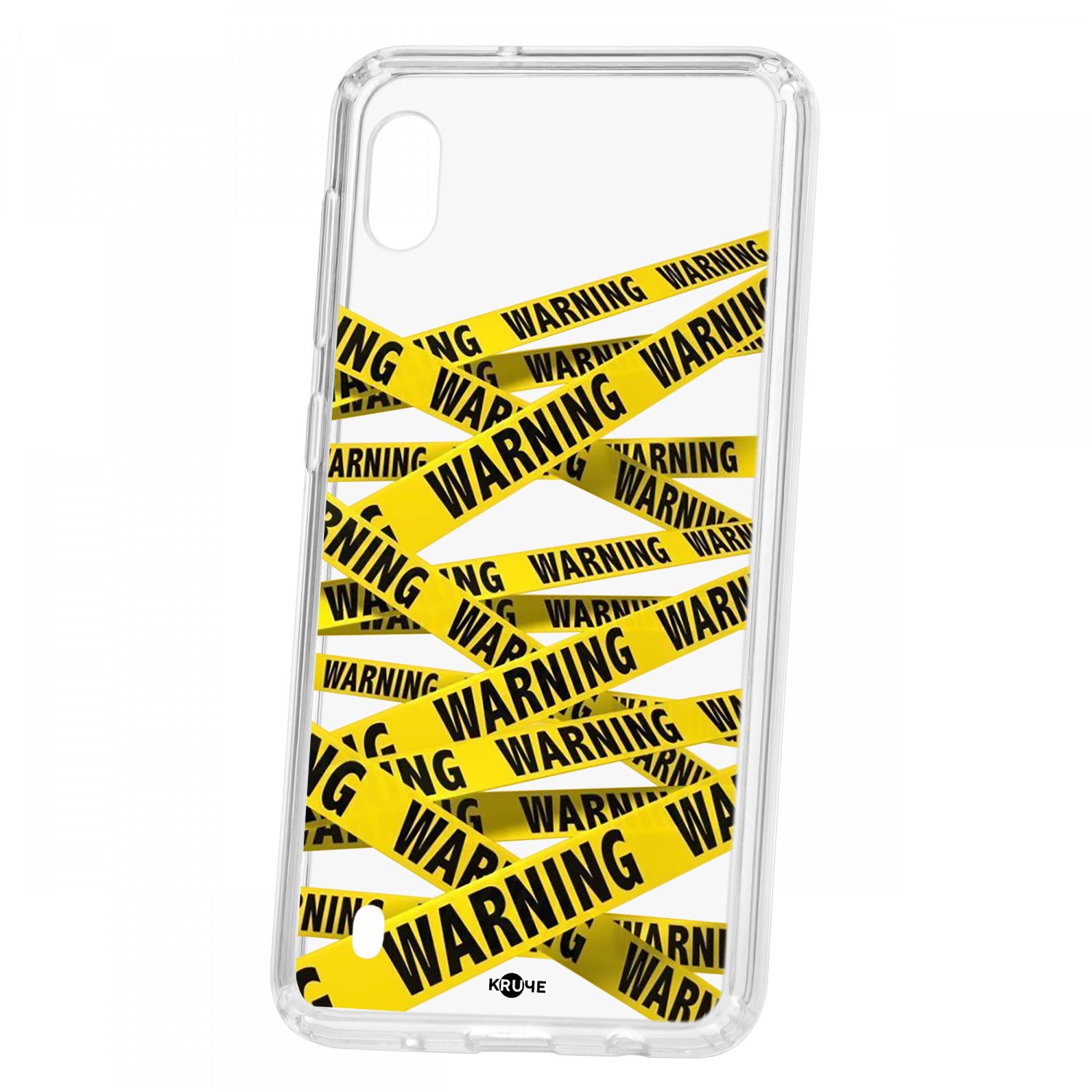 фото Чехол-накладка samsung galaxy a10 2019 kruche print warning кruче