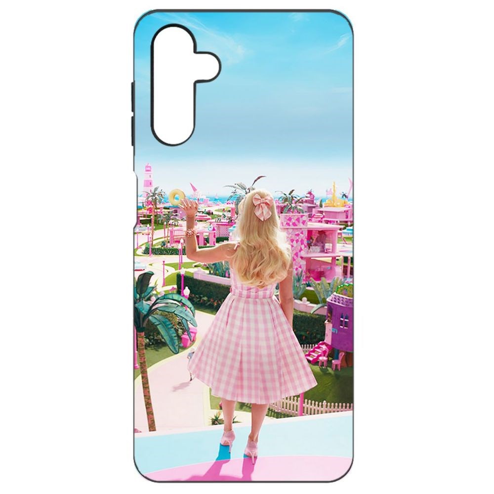 Чехол-накладка Krutoff Soft Case Барбиленд для Samsung Galaxy A13 5G (A136) черный